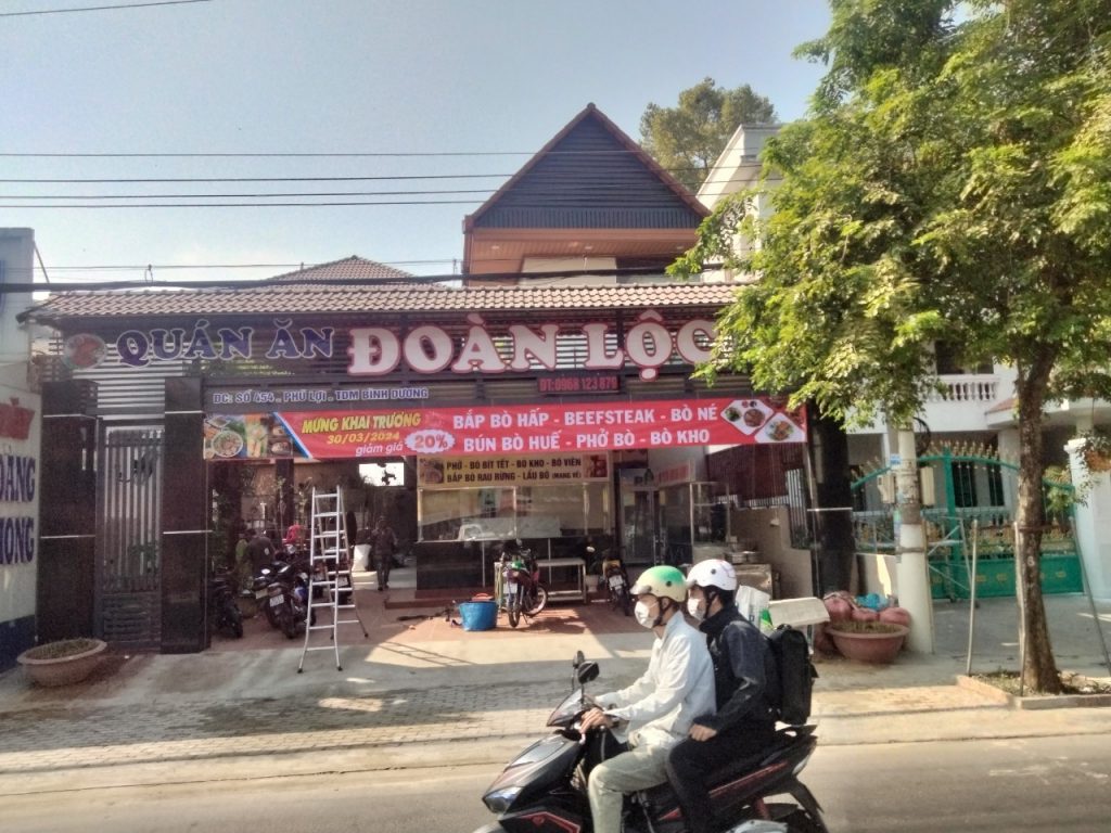 Làm bảng hiệu Mỹ Phước